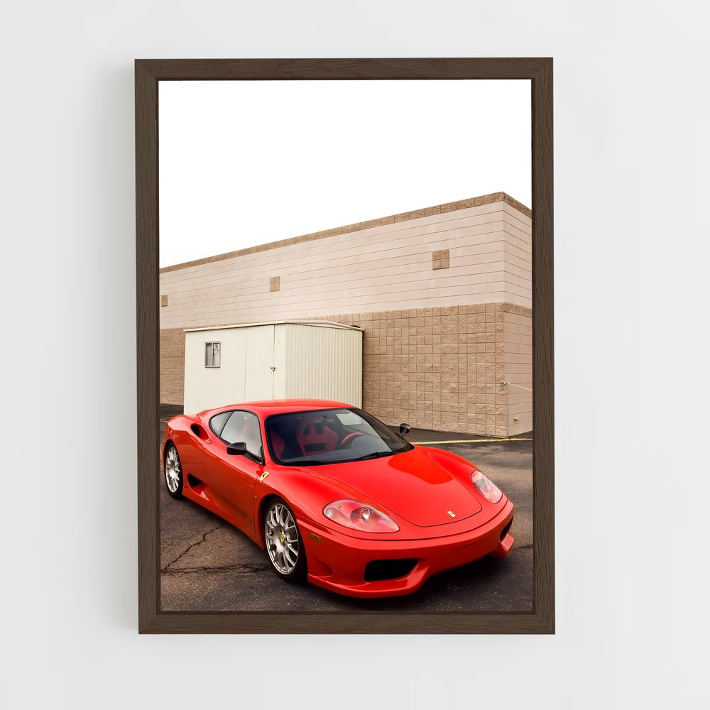 Poster Rêve Rouge – affiche Ferrari (vue 5)